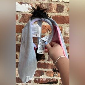 2025 Disney Parks Winnie the Pooh EEYORE Ears Tail Headband NEW